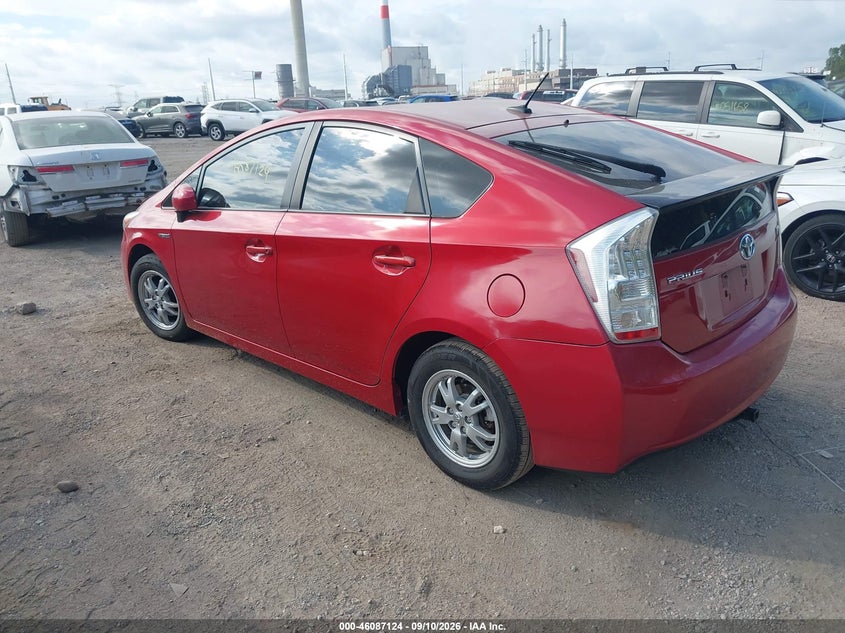 2011 TOYOTA PRIUS auction photo 3