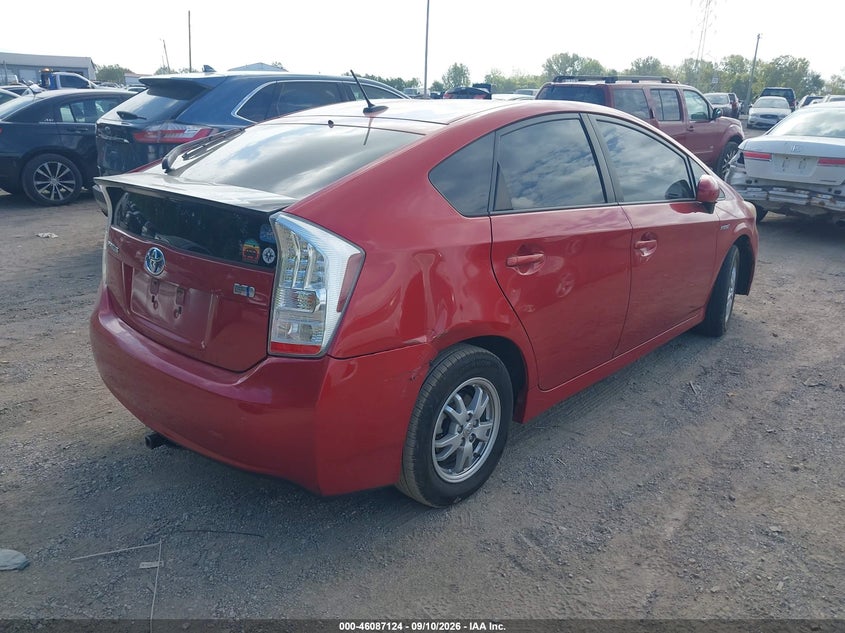 2011 TOYOTA PRIUS auction photo 4