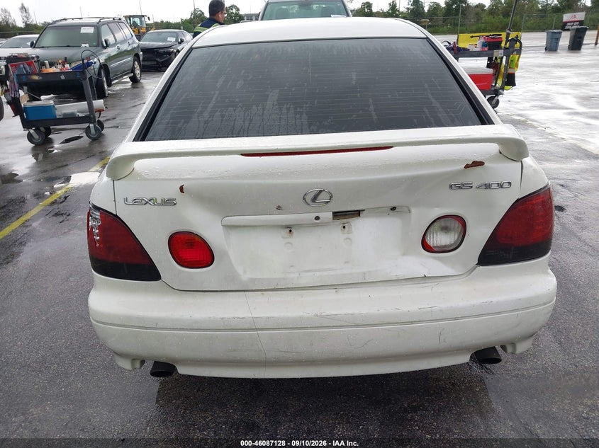 LEXUS GS 400 1999 VIN JT8BH68X2X0016747