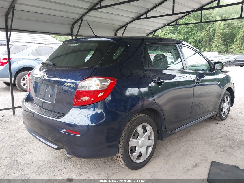TOYOTA MATRIX 2009 VIN 2T1KU40EX9C071757