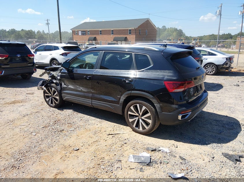 Vin: 3vvsx7b25rm032465, lot: 46586742, volkswagen taos 1.5t se 20243