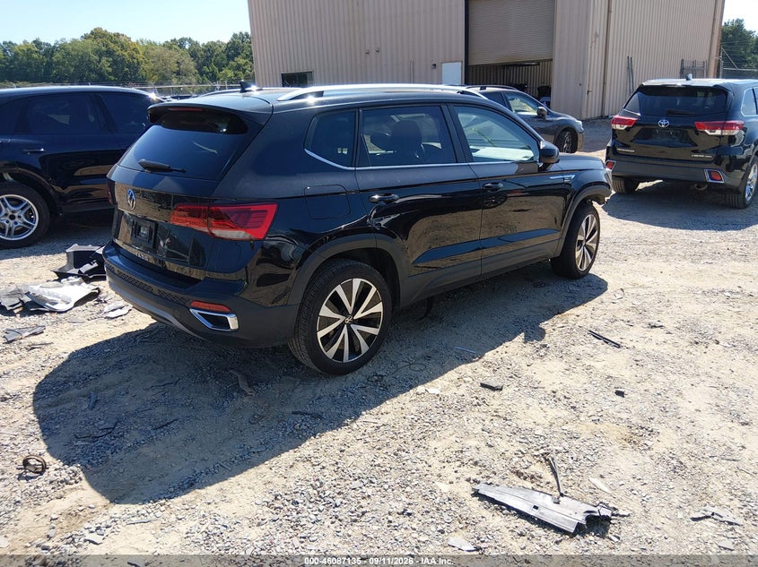 Vin: 3vvsx7b25rm032465, lot: 46586742, volkswagen taos 1.5t se 20244