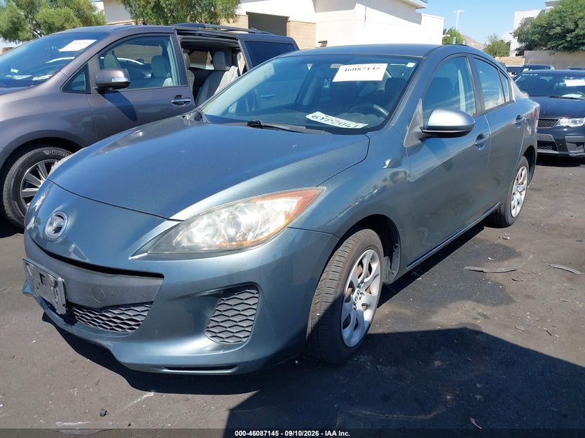 Vin: jm1bl1tg7d1743043, lot: 46586752, mazda mazda3 i sv 20132