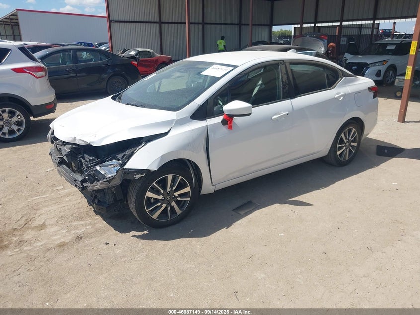Vin: 3n1cn8ev2nl839274, lot: 46586756, nissan versa 1.6 sv xtronic cvt 20222
