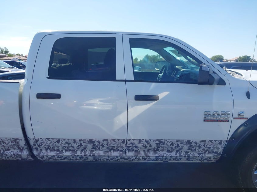 RAM 2500 2015 VIN 3C6UR5CL1FG592319