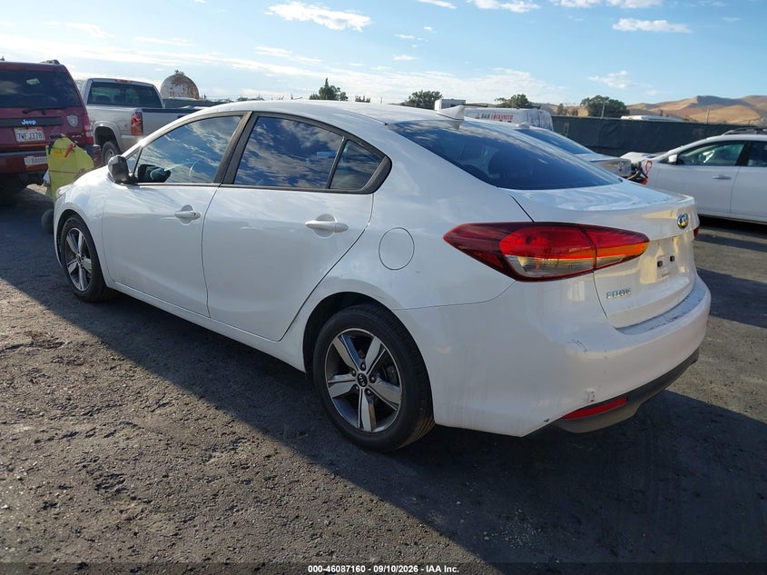 Vin: 3kpfl4a77je222063, lot: 46586767, kia forte lx 20183