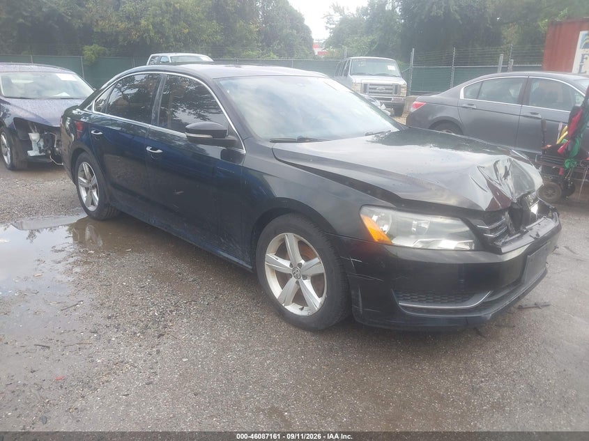 Vin: 1vwbp7a33dc111987, lot: 46586768, volkswagen passat 2.5l se 2013 img_1