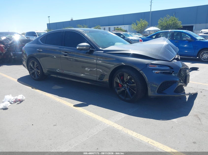 Vin: kmtg54te9nu084738, lot: 46586780, genesis g70 3.3t rwd 2022 img_1
