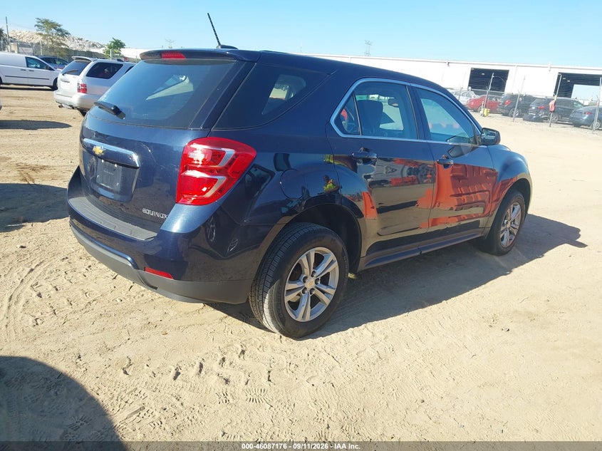 Vin: 2gnalbek6g6323818, lot: 46586783, chevrolet equinox ls 20164