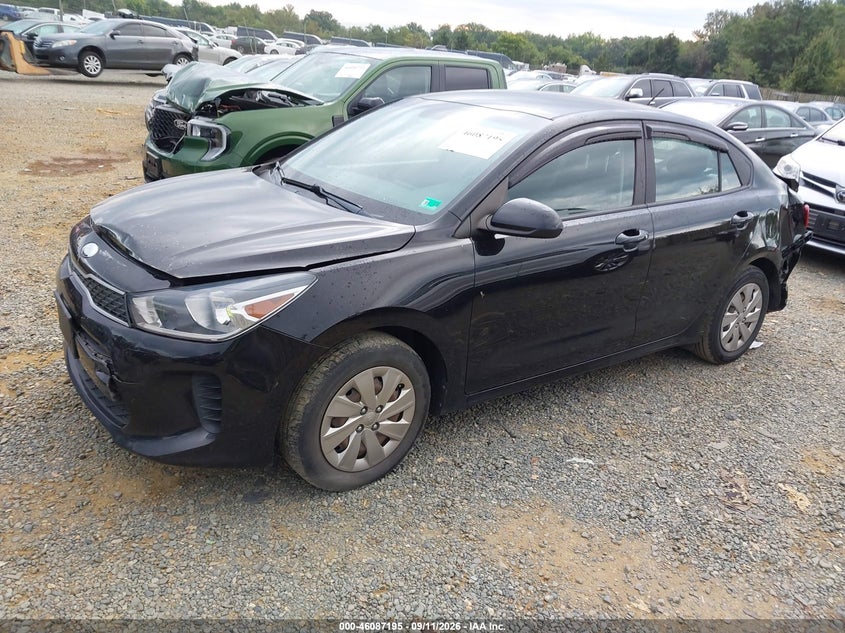 Vin: 3kpa24ab1je078432, lot: 46586802, kia rio s 20182