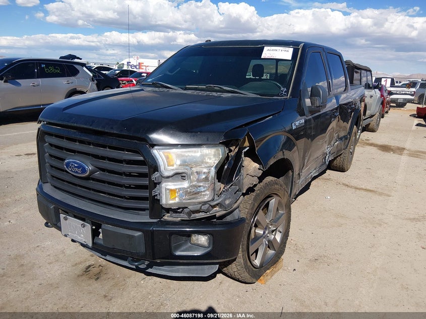 Vin: 1ftew1eg8gkf69032, lot: 46586805, ford f-150 xlt 20162
