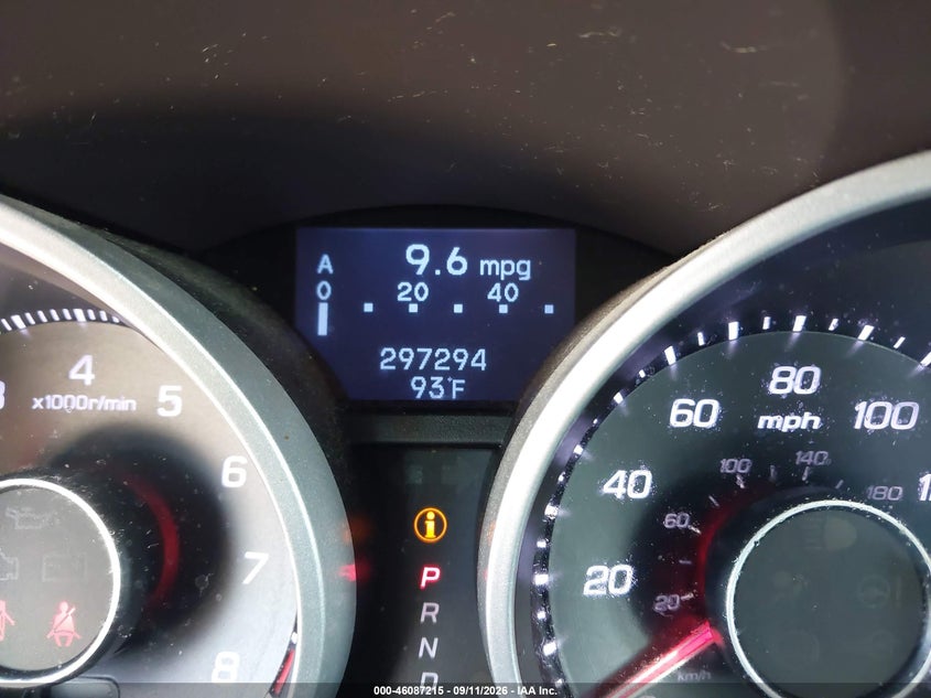 2012 ACURA TL auction photo 7