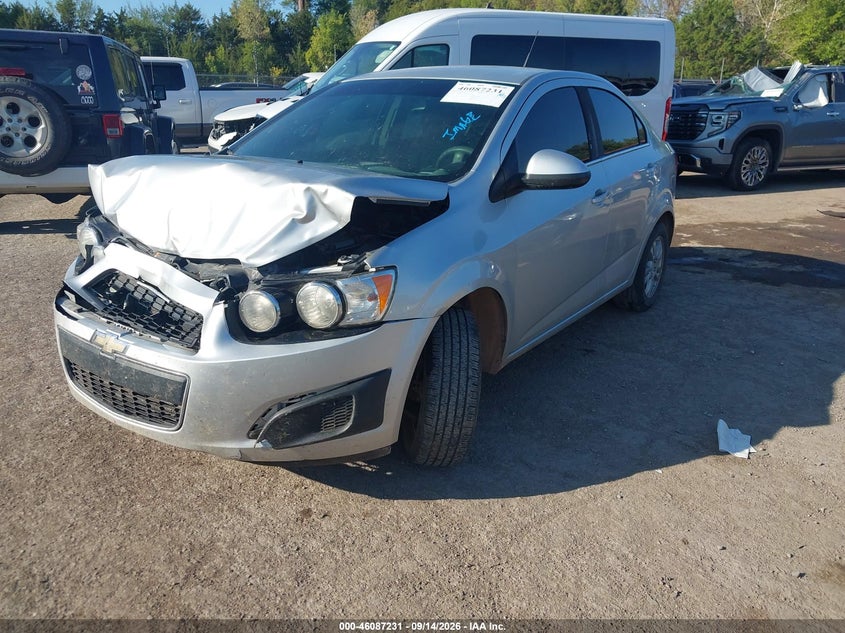Vin: 1g1jc5sh4e4197047, lot: 46586839, chevrolet sonic lt auto 20142
