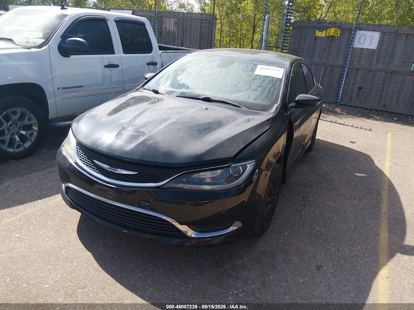 2015 Chrysler 200, Left Side, IAAI, VIN 1C3CCCAB3FN754404 — photo 2