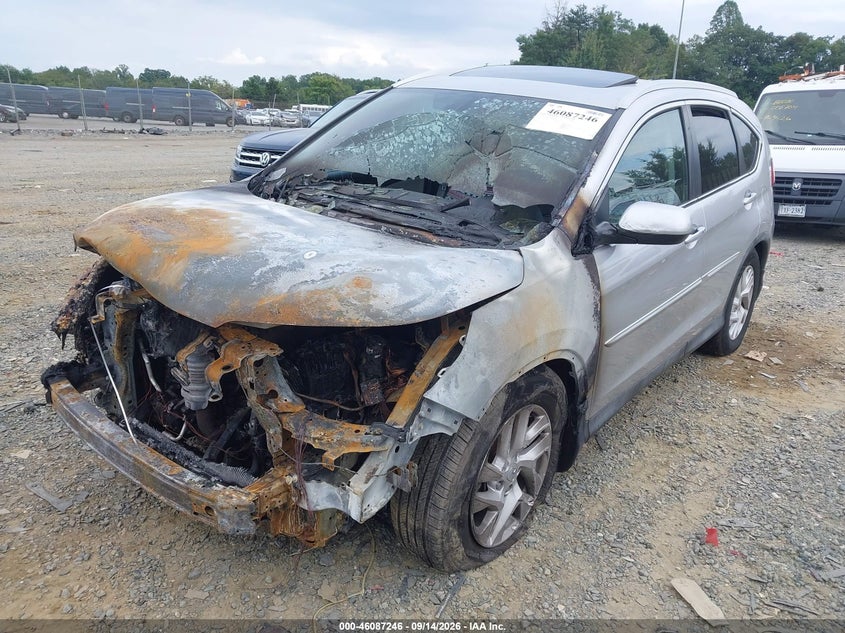 Vin: 2hkrm4h75gh689941, lot: 46586853, honda cr-v ex-l 20162