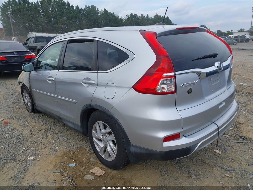 Vin: 2hkrm4h75gh689941, lot: 46586853, honda cr-v ex-l 20163