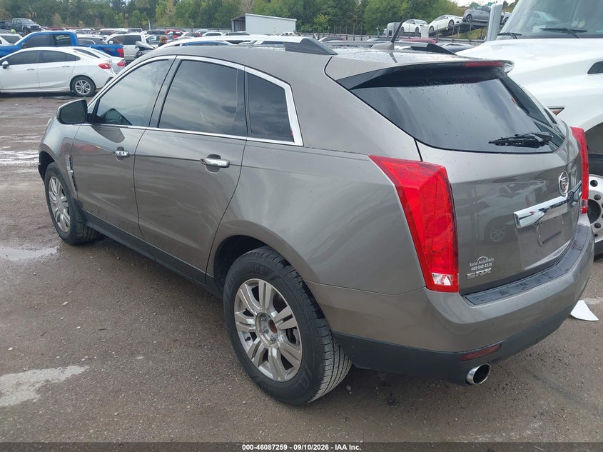 Vin: 3gyfnae35cs512235, lot: 46586866, cadillac srx luxury collection 20123