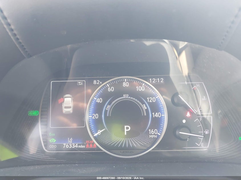 LEXUS ES 300H 2020 VIN 58AD21B19LU005433