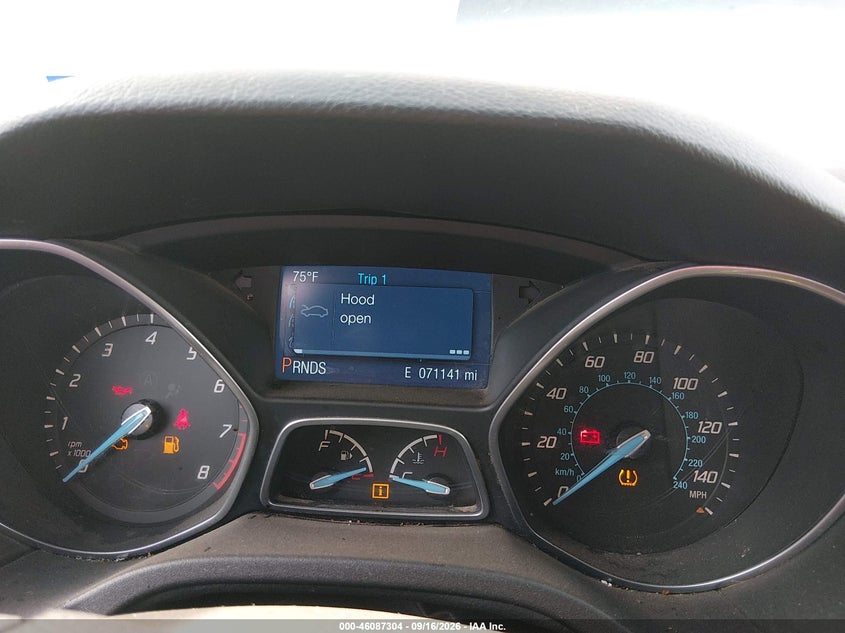 FORD FOCUS 2014 VIN 1FADP3F25EL316691