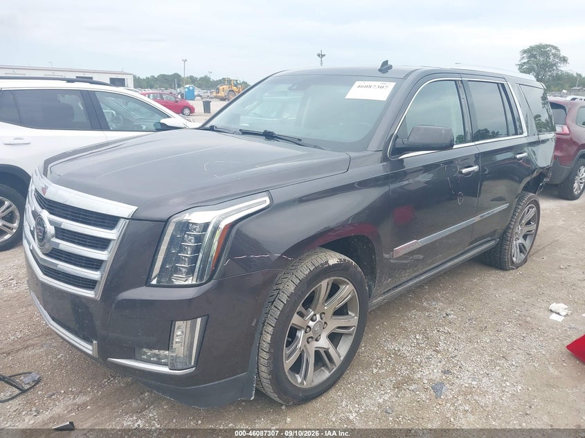 2015 Cadillac Escalade, Удар сзади, IAAI, VIN 1GYS4CKJ8FR219176 — фото 2