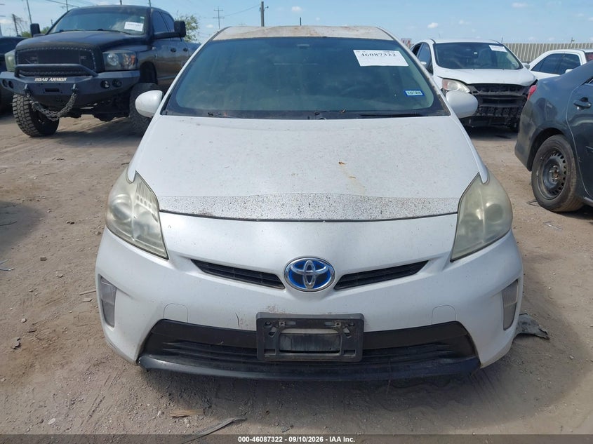TOYOTA PRIUS 2013 VIN JTDKN3DUXD0345616