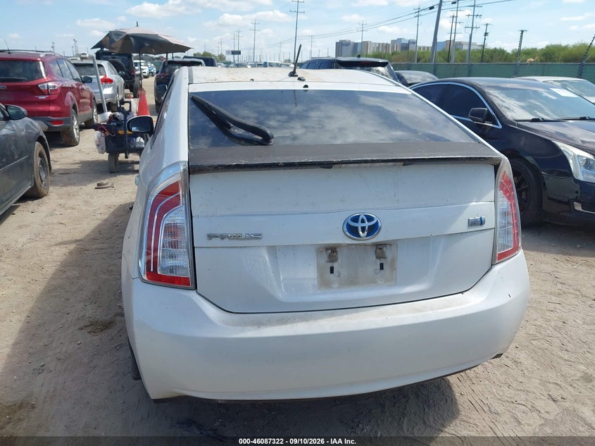 TOYOTA PRIUS 2013 VIN JTDKN3DUXD0345616