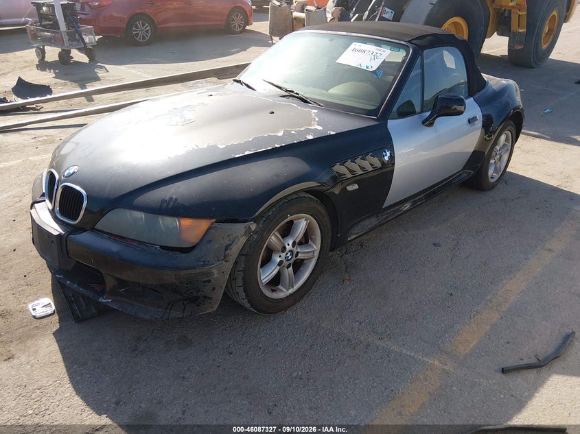 BMW Z3 2000 VIN WBACH9348YLG05290