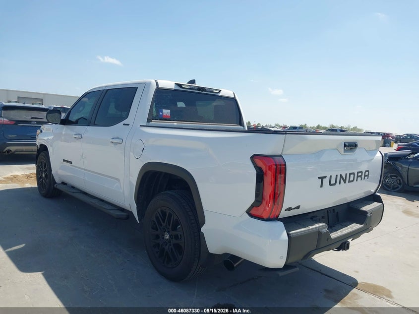 Vin: 5tfwa5db0tx397141, lot: 46586937, toyota tundra limited crewmax 5.5' bed 20263