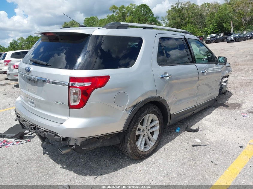 Vin: 1fm5k7d80ega67703, lot: 46586948, ford explorer xlt 20144