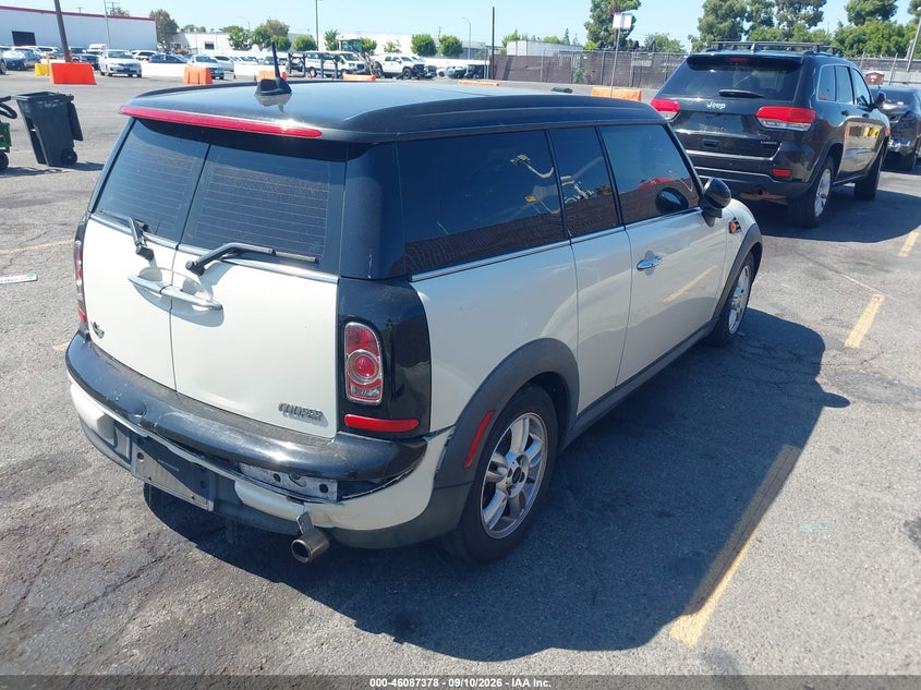 Vin: wmwzf3c56ct189588, lot: 46586987, mini cooper clubman 20124