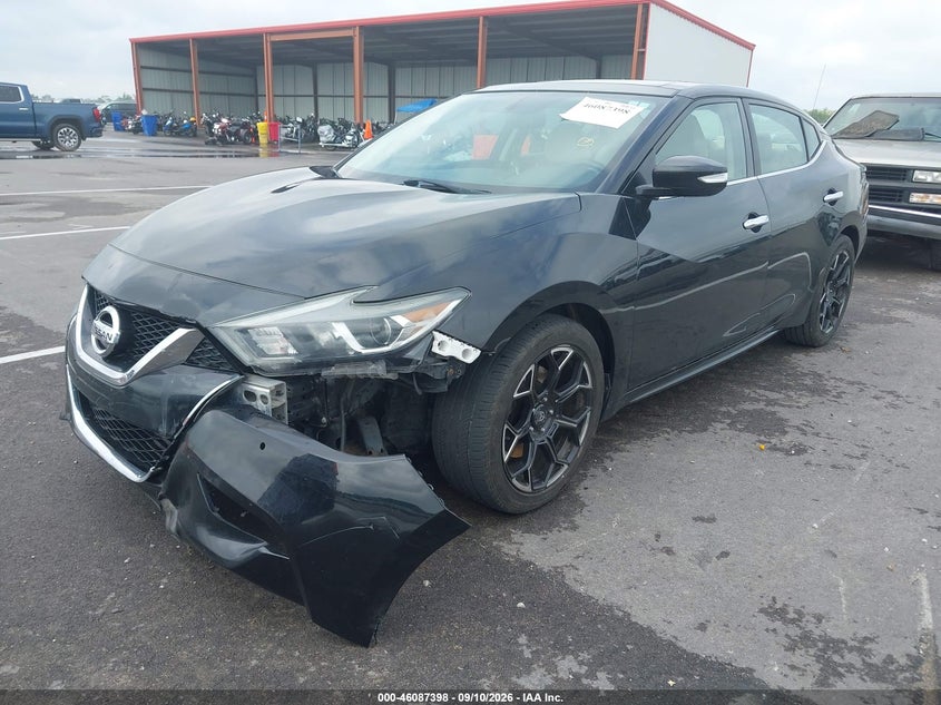 Vin: 1n4aa6ap8jc380209, lot: 46587005, nissan maxima 3.5 sl 20182