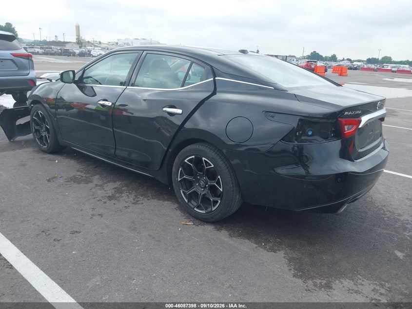 Vin: 1n4aa6ap8jc380209, lot: 46587005, nissan maxima 3.5 sl 20183