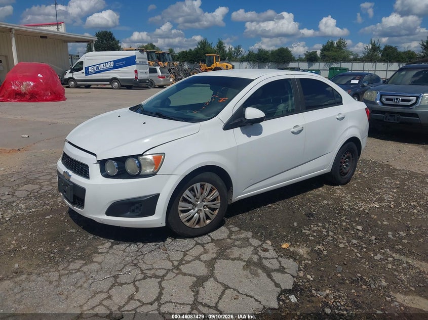 Vin: 1g1ja5sh0e4224475, lot: 46587036, chevrolet sonic ls auto 20142