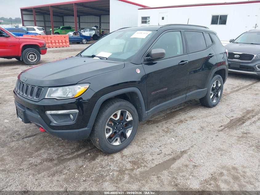 2018 Jeep Compass, Обычный износ, IAAI, VIN 3C4NJDDB0JT207479 — фото 2