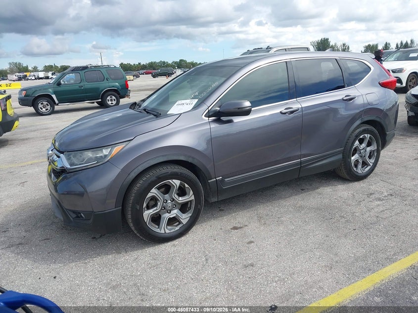 Vin: 7farw1h82ke037288, lot: 46587040, honda cr-v ex-l 20192