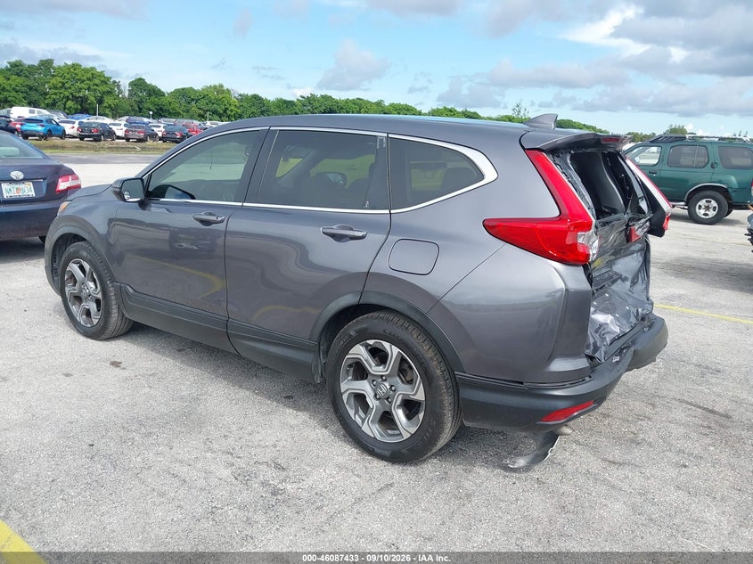 Vin: 7farw1h82ke037288, lot: 46587040, honda cr-v ex-l 20193