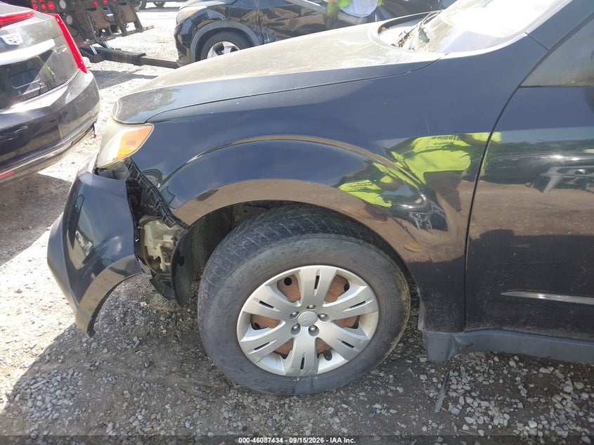 2009 SUBARU FORESTER auction photo 6