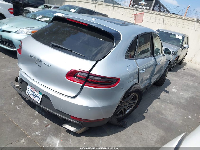 Vin: wp1aa2a50hlb09462, lot: 46587068, porsche macan 20174