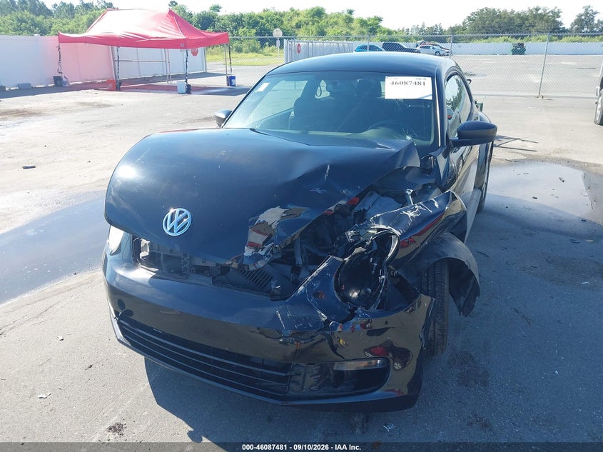 VOLKSWAGEN BEETLE 2013 VIN 3VWFP7AT9DM627299