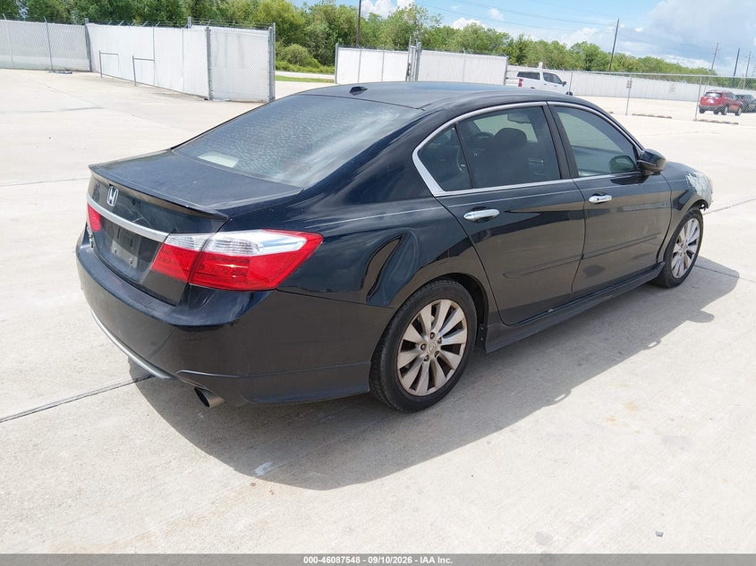 Vin: 1hgcr2f83da019834, lot: 46587155, honda accord ex-l 20134