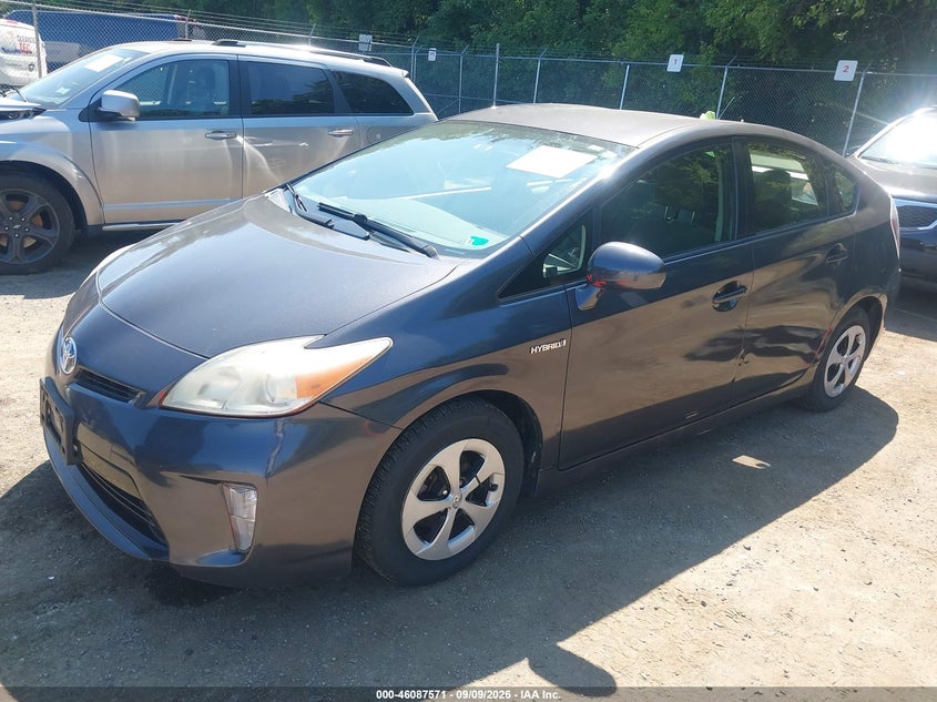 Vin: jtdkn3du5e0370098, lot: 46587178, toyota prius two 20142