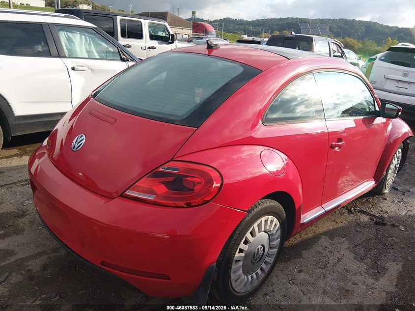 Vin: 3vwjp7at9em602432, lot: 46587190, volkswagen beetle 2.5l 20144