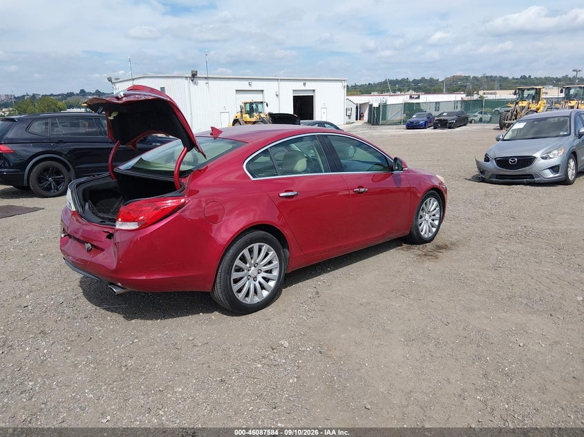 Vin: 2g4gs5ev5c9213199, lot: 46587191, buick regal turbo - premium 1 20124