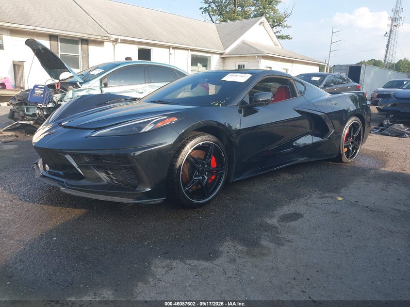 Vin: 1g1ya2d43p5102858, lot: 46587209, chevrolet corvette stingray rwd  1lt 20232