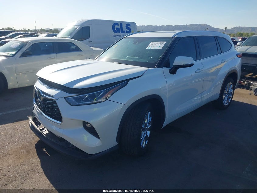 Vin: 5tdyzrahxms049128, lot: 46587216, toyota highlander limited 20212