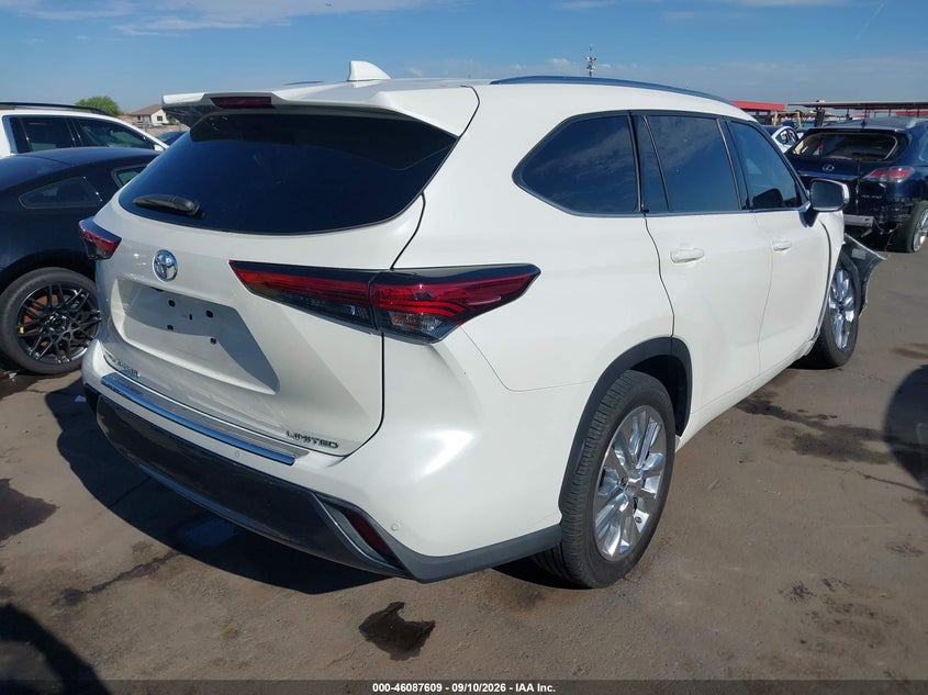 Vin: 5tdyzrahxms049128, lot: 46587216, toyota highlander limited 20214