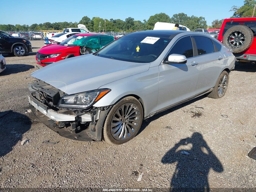 Vin: kmhgn4je6hu182370, lot: 46587217, genesis g80 3.8 20172