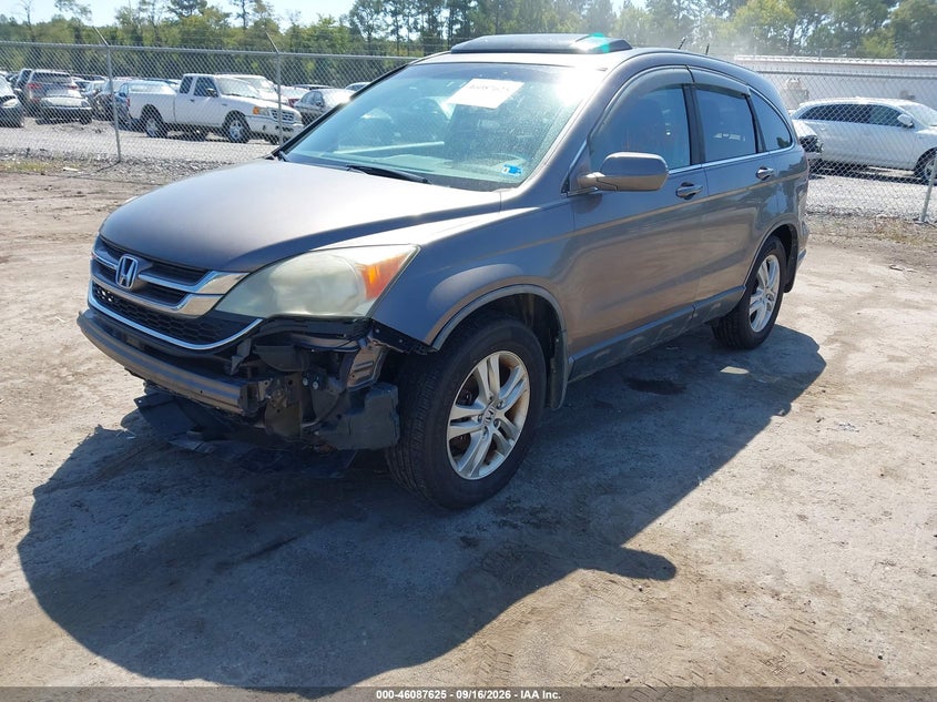 Vin: 5j6re3h70bl009563, lot: 46587234, honda cr-v ex-l 20112