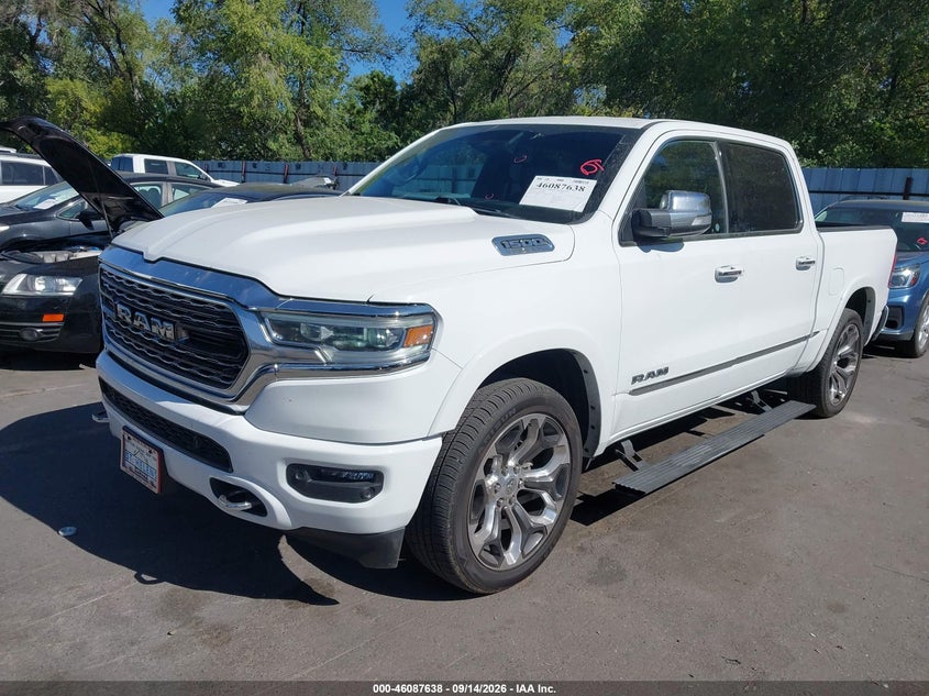 Vin: 1c6srfht6nn205551, lot: 46587245, ram 1500 limited 20222