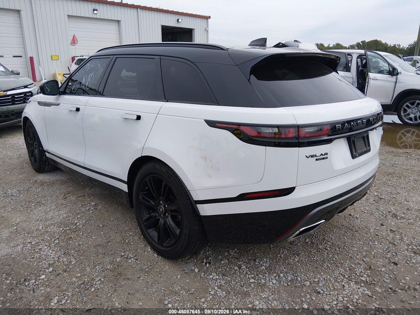 Vin: salyl2fv2ka212980, lot: 46587252, land rover range rover velar p340 r-dynamic se/p380 r-dynamic se 20193